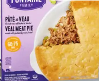 IGA Famille fontaine frozen veal offer