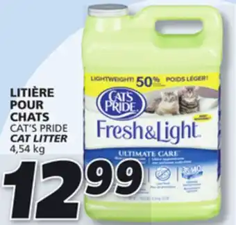 IGA Cat's pride cat litter offer