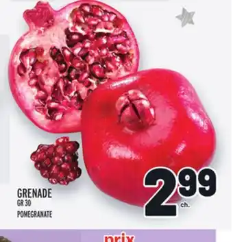 Metro Grenade | pomegranate offer