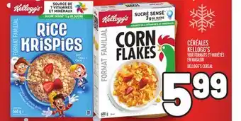 Metro Céréales kellogg's | kellogg's cereal offer