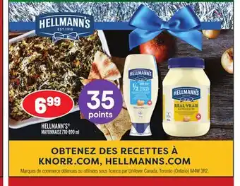 Metro Hellmann's mayonnaise offer