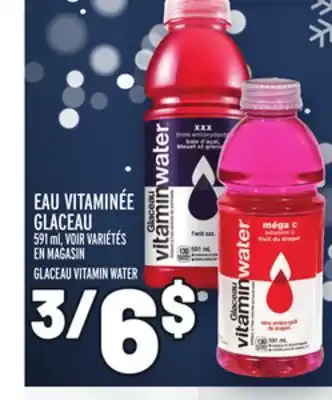 Metro Eau vitaminée glaceau | glaceau vitamin water offer