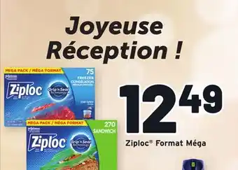 Metro Ziploc format méga offer