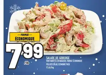 Metro Salade de goberge | pollock salad offer