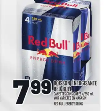 Metro Boisson énergisante red bull | red bull energy drink offer