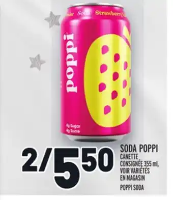 Metro Soda poppi | poppi soda offer