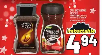 Metro Café instantané nescafé | nescafé instant coffee offer