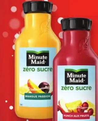 Metro Boisson réfrigérée minute maid | minute maid refrigerated drink offer