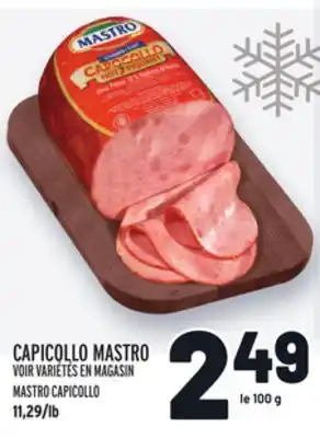 Metro Capicollo mastro | mastro capicollo offer