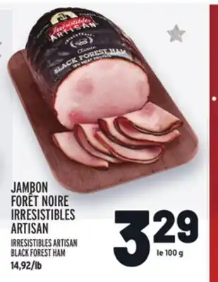 Metro Jambon forêt noire irresistibles artisan | irresistibles artisan black forest ham offer