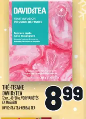 Metro Thé-tisane davidstea | davidstea tea-herbal tea offer
