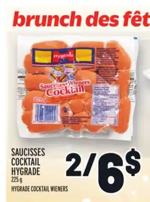 Metro Saucisses cocktail hygrade | hygrade cocktail wieners offer