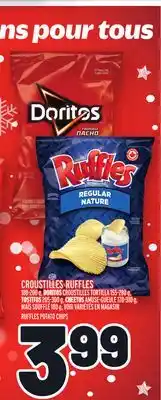 Metro Croustilles ruffles | ruffles potato chips offer