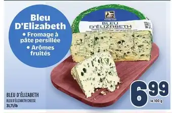 Metro Bleu d'élizabeth | bleu d'élizabeth cheese offer