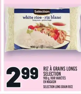 Metro Riz à grains longs selection | selection long grain rice offer