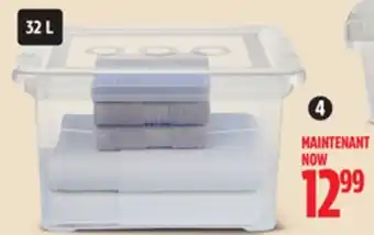 Canadian Tire Type a clarity storage container offer