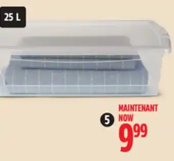 Canadian Tire Type a clarity storage container offer