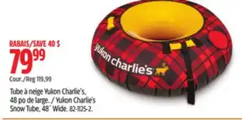 Canadian Tire Yukon charlie's snow tube, 48˝ wide offer