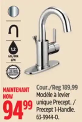 Canadian Tire Peerless precept 1-handle offer