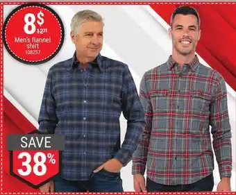 Rossy Men's flannel shirt offer