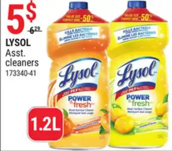 Rossy Lysol asst. cleaners offer