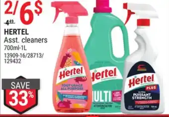 Rossy Hertel asst. cleaners offer