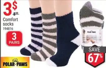 Rossy Polar paws comfort socks offer