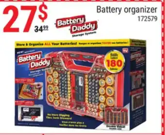 Rossy Battery organizer offer