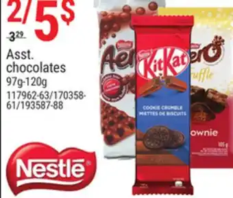 Rossy Nestlé asst. chocolates offer