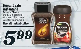 Marché Richelieu Café instantané nescafé | nescafé instant coffee offer