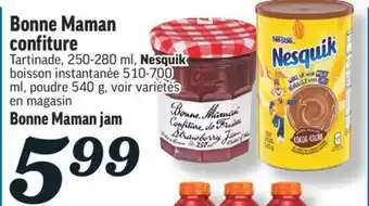 Marché Richelieu Confiture bonne maman | bonne maman jam offer