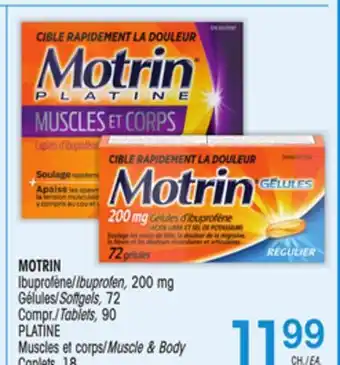 Uniprix Motrin ibuprofène/ibuprofen, 200 mg offer