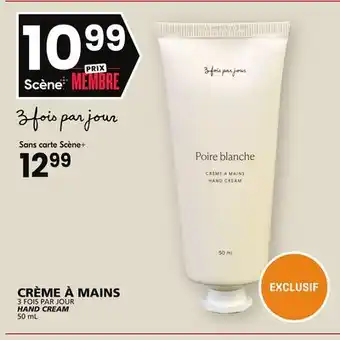 Rachelle-Bery Grocery 3 fois par jour hand cream offer