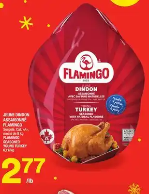 Super C Jeune dindon assaisonné flamingo | flamingo seasoned young turkey offer