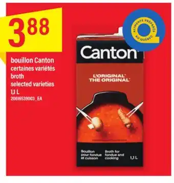 Maxi Bouillon canton, 1 l offer