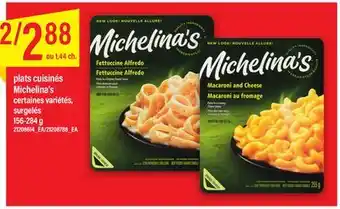 Maxi Plats cuisinés michelina's, 156-284 g offer