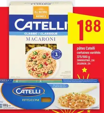 Maxi Pâtes catelli, 375/500 g offer