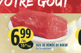 Marché Adonis Oeil de ronde de boeuf offer
