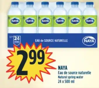 Marché Adonis Naya eau de source naturelle offer