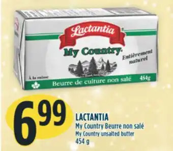 Marché Adonis Lactantia my country beurre non salé offer