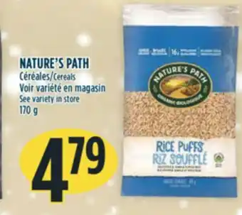 Marché Adonis Nature's path céréales offer