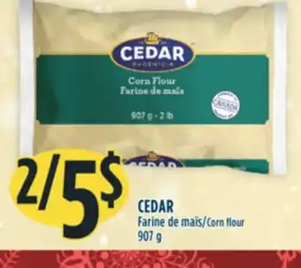 Marché Adonis Cedar farine de maïs offer