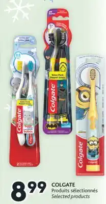 Brunet Colgate produits sélectionnés offer