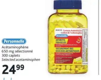 Brunet Personnelle acétaminophène 650 mg sélectionné offer