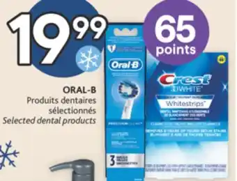 Brunet Oral-b produits dentaires sélectionnés offer