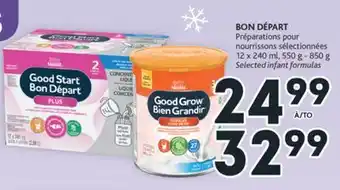 Brunet Bon départ préparations pour nourrissons sélectionnées offer