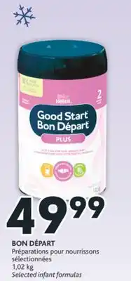 Brunet Bon départ préparations pour nourrissons sélectionnées offer