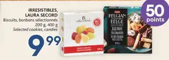 Brunet Irresistibles, laura secord biscuits, bonbons sélectionnés offer