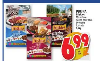 Jean Coutu Purina friskies dry food for cats offer
