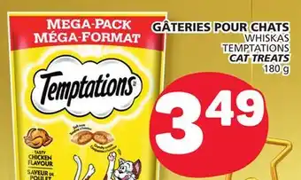 Marché Bonichoix Whiskas temptations cat treats offer